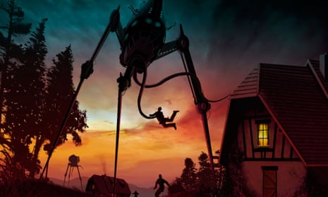 Giant strides … an illustration inspired by HG Wells’s The War of the Worlds. Photograph: Alamy