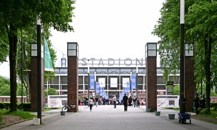 The entrance to the Cologne Stadium