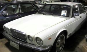 Joh Bjelke-Petersen’s 1982 Jaguar Sovereign.