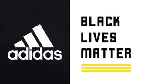 Universel Døds kæbe Skeptisk Adidas backtracks on opposition to Black Lives Matter trademark request |  Business | The Guardian