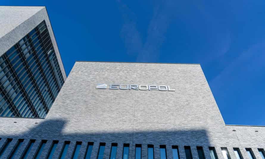 A view of Europol buildings in The Hague.