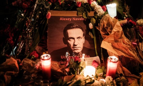 A tribute to Alexei Navalny in Rome.
