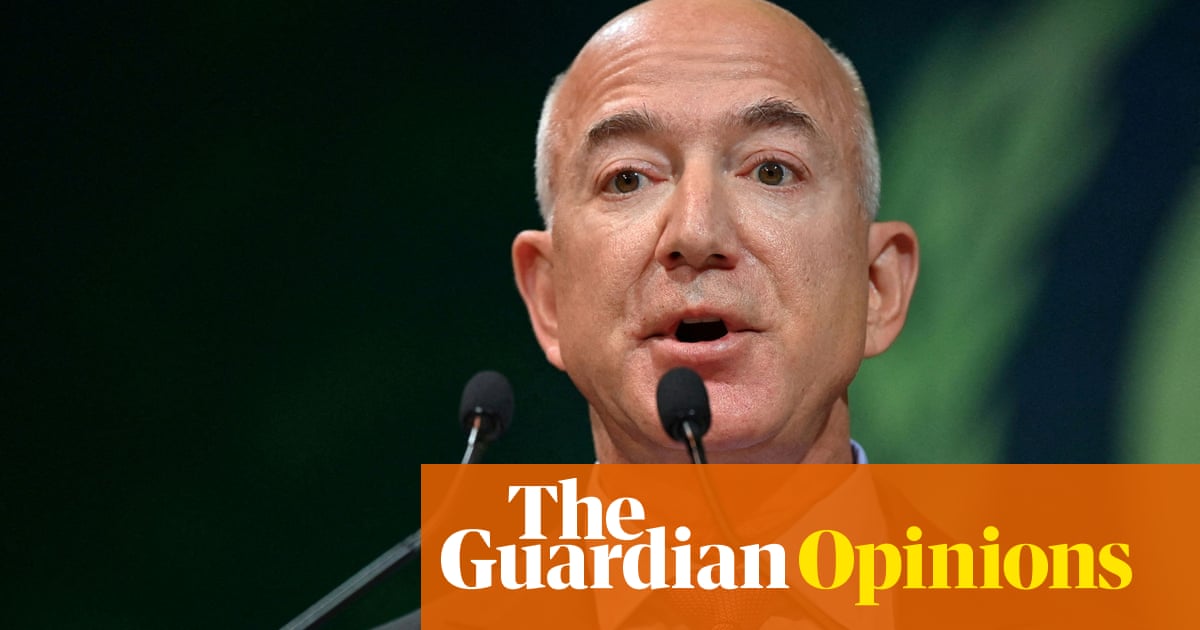 Oh no. Is Jeff Bezos preparing to run for office?