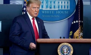 President Trump Holds A News Conference At The White House