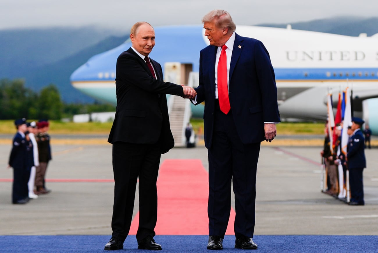 putin, trump in Alaska