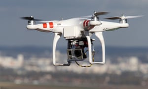 Aviation authorities are concerned drones could cause a midair disaster. 