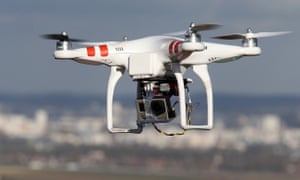 Aviation authorities are concerned drones could cause a midair disaster.