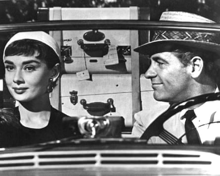 Audrey Hepburn (left) and William Holden star in Sabrina.