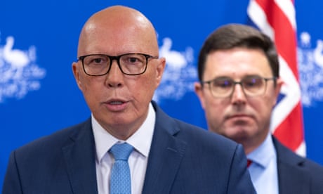 Leader of the Opposition Peter Dutton
