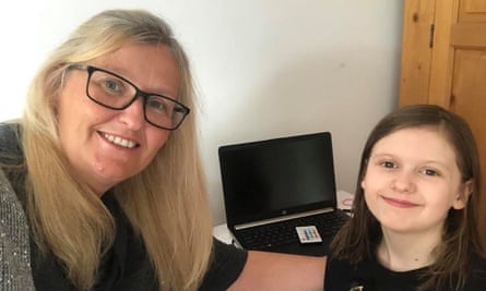 Susan Wright and her daughter Emma