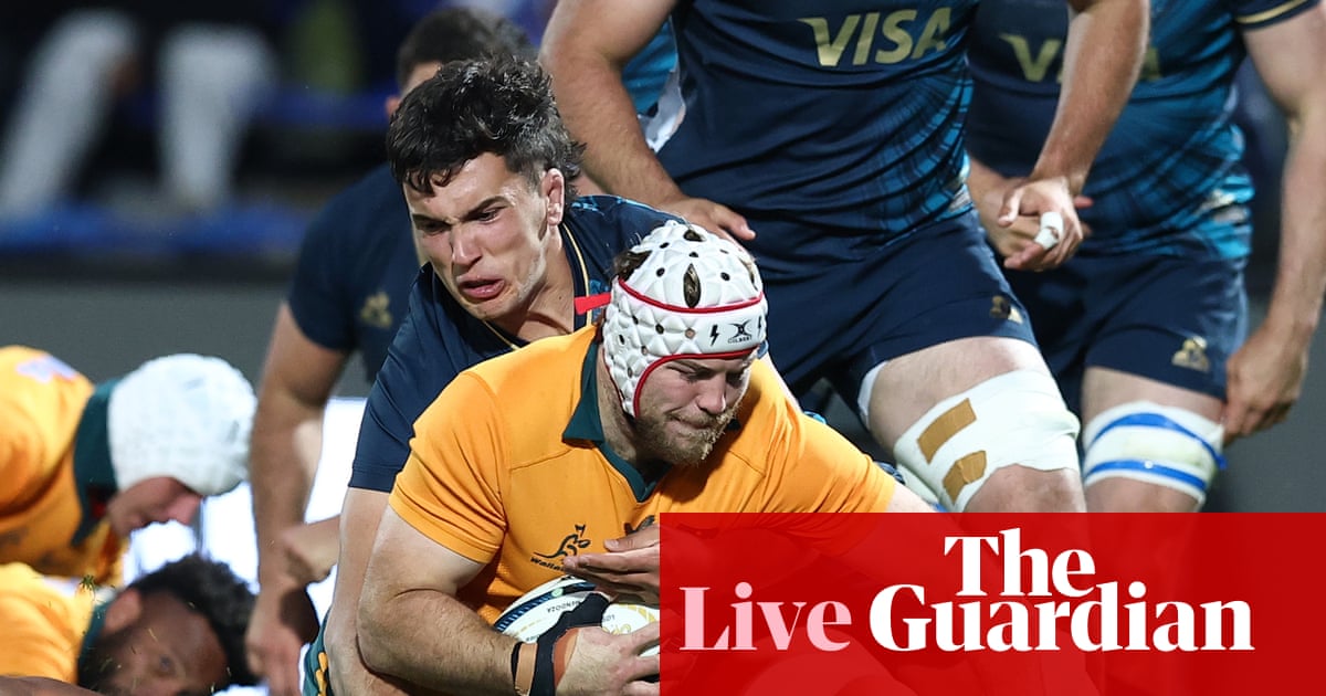 Argentina 28-28 Australia: rugby union second Test – as it happened
