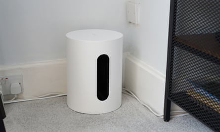Forbigående overdrive Sygdom Sonos Sub Mini review: big boom upgrade in a compact box | Smart speakers |  The Guardian