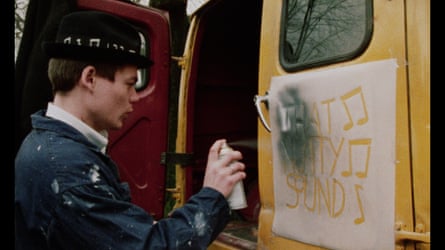 Delinquent graffiti artists … the film’s smash-and-grab guerrilla-film-making methods harked back to the bands teenage years in Camden.