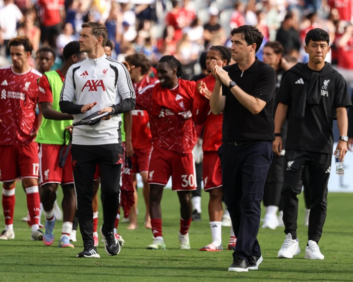 Worn in the USA: Liverpool’s pre-season tour had highs but exposed glaring gaps in the squad | Andy Hunter — image supplied by The Guardian Sport's feed