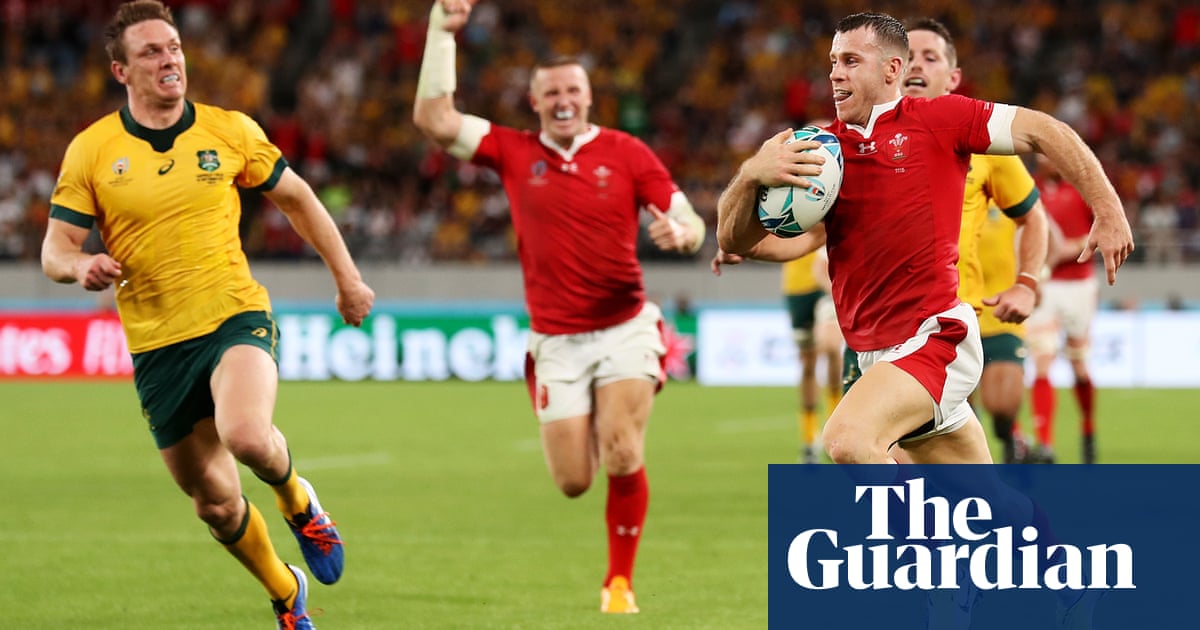 Rugby World Cup: Wales squeeze past Australia, Georgia beat Uruguay – video highlights