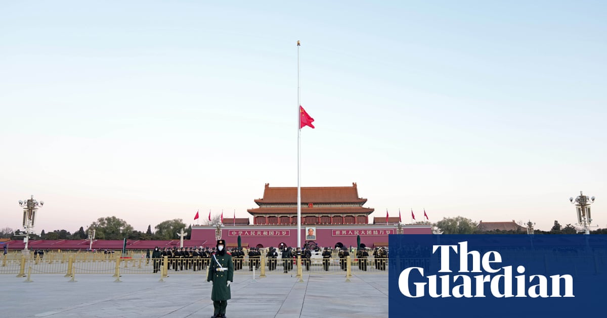 China to come to standstill for late leader Jiang Zemin’s memorial - The Guardian - Tranquility 國際社群