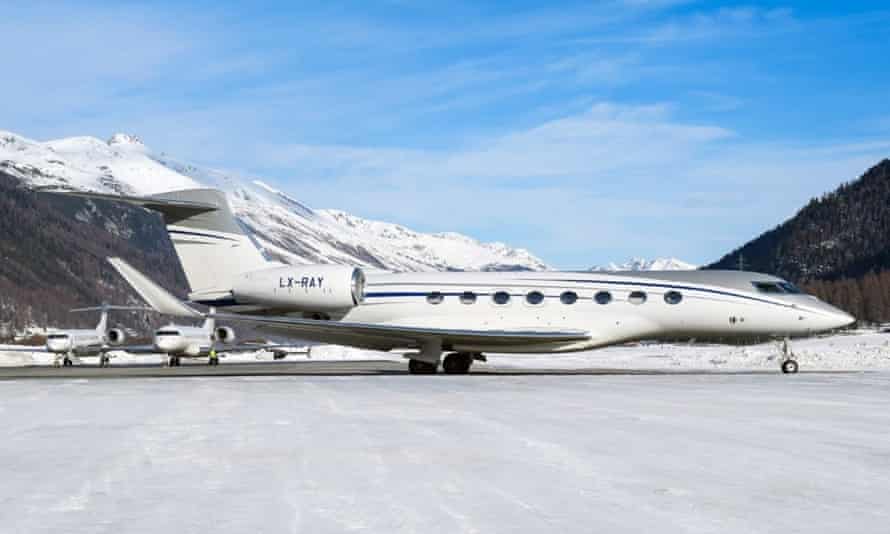 The Gulfstream, worth $60m.