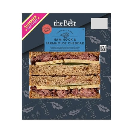 Morrisons The Best Ham Hock And Cheddar Sandwich