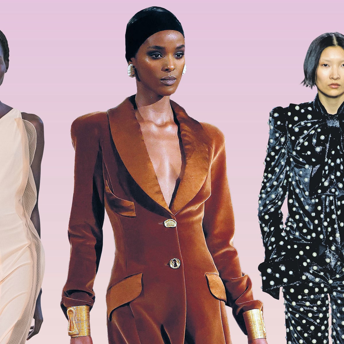 Look sharp! Shoulder pads and spikes are back as Paris calls time