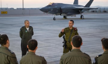  Herzi Halevi chief of staff of the Israel Defense Forces speaks to pilots.