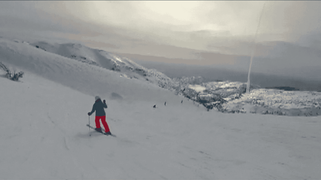 Missile Interception Caught On Snowboarder S Camera In Golan