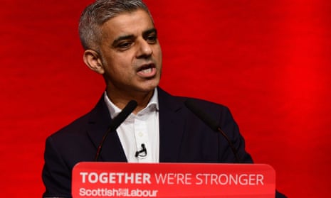Sadiq Khan at the Scottish Labour Party Conference on 25 February 2017