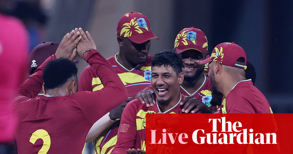 The Guardian ENG vs WI 라이브 기사 대표 이미지