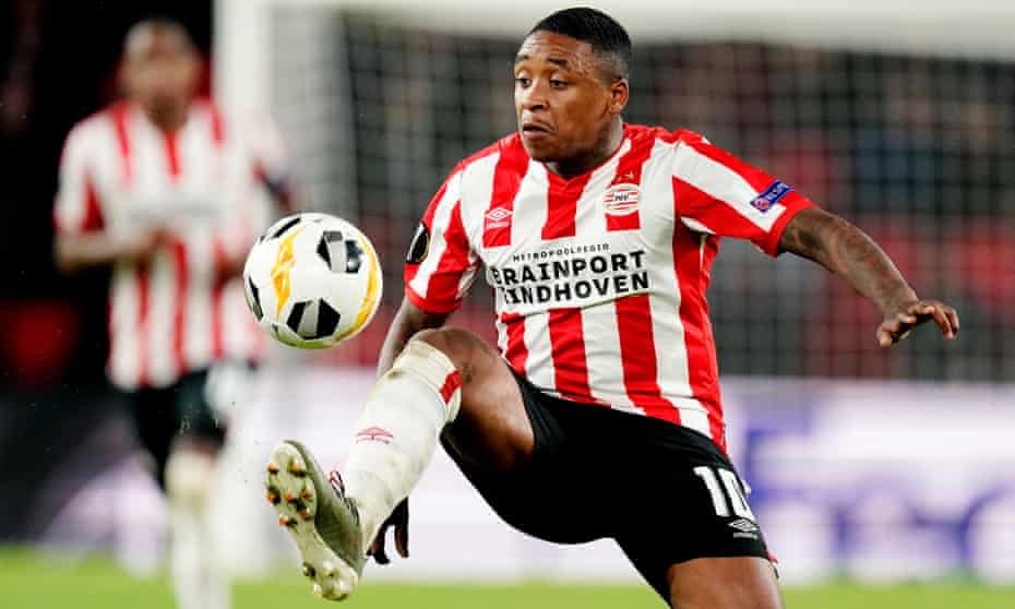 Steven Bergwijn operates off the left flank but can play as a No 10.