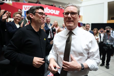 Andy Burnham with Keir Starmer.