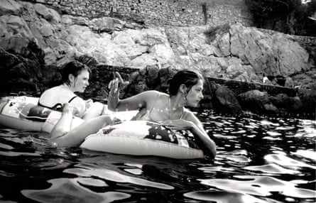 Making waves … Georgina Starr and Tracey Emin.