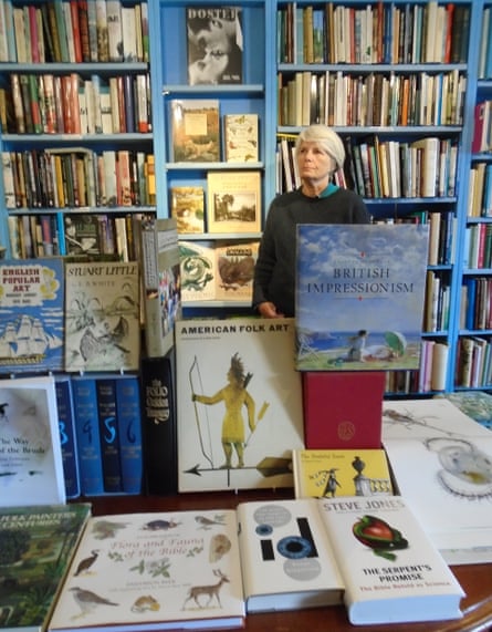 Broadleaf Books in Abergavenny run by Joanna Chambers, a secondhand bookshop