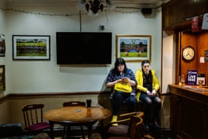 A photograph by Merlin Daleman of Plas Coch pub in Bala, Wales, November 2019. 