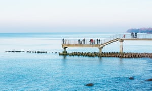 Promenade in Svetlogorsk.