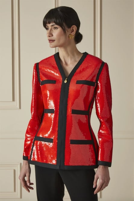 Chanel sequined blazer