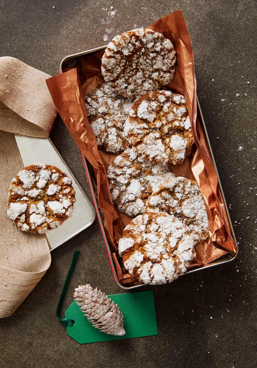 Benjamina Ebuehi’s ginger and treacle cookies.