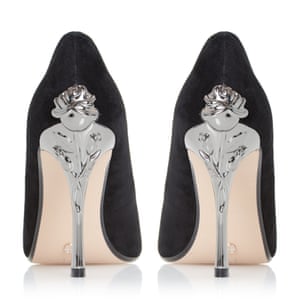 Reasons to wear... winter florals – in pictures 149 Suede heels, £90, dunelondon.com