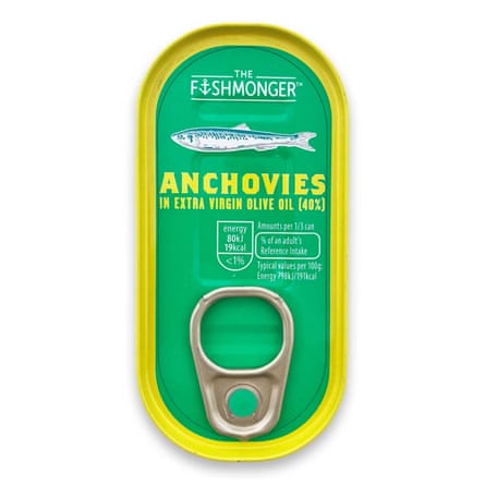 Aldi Anchovies in Extra Virgin Olive Oil