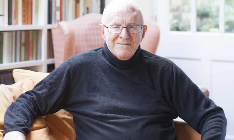 Clive James at his home in Cambridge.