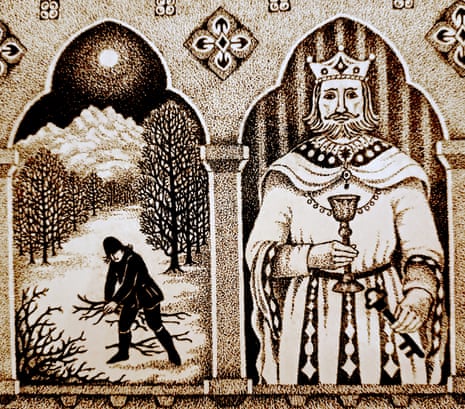A Christmas card design by Shirley Waine. She would make one every year