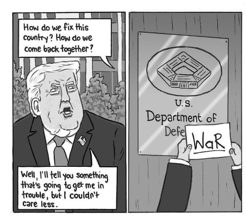 David Squires on … Fifa’s peace prize and Donald Trump’s eligibility, panel 1
