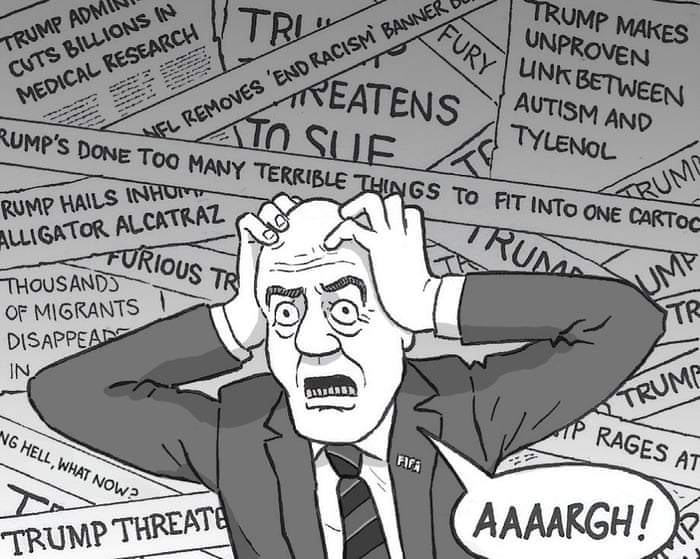 David Squires on … Fifa’s peace prize and Donald Trump’s eligibility