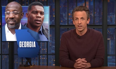 Seth Meyers: ‘Herschel Walker was so deeply unqualified that much of the time it seemed like he didn’t even know what was going on.’