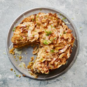 Yotam Ottolenghi’s corn, coconut and lime cake.