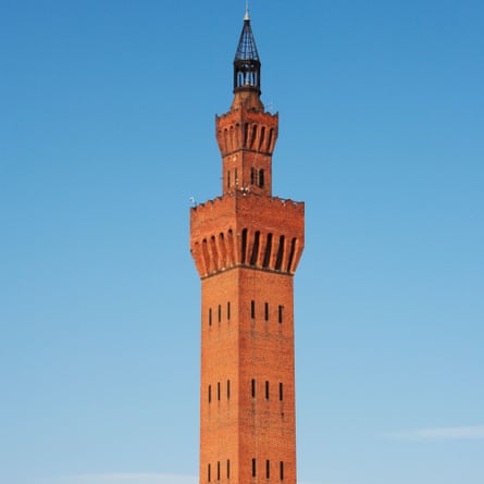 Grade 1-listed Dock Tower at Grimsby.