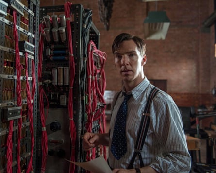 Benedict Cumberbatch as Alan Turing in The Imitation Game.