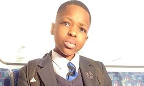 A handout photo issued by Metropolitan Police of Daniel Anjorin, the 14-year-old boy killed in Hainault.