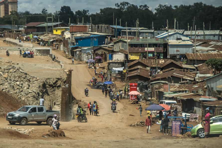Kibera is Africa’s largest informal settlement, location  to astir   250,000 people.
