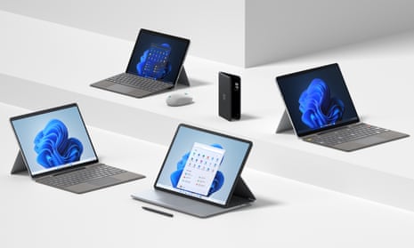 Microsoft Surface Go 3, Surface Duo, Surface Pro X, Surface Pro 8 and Surface Laptop Studio