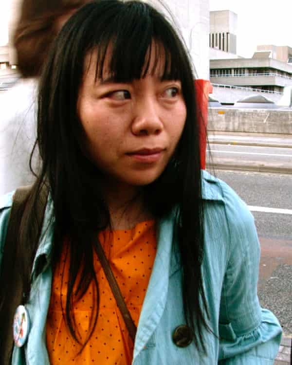 Xiaolu Guo at the Southbank centre in London