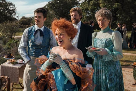 Jake Dunn, Kate Mulvany, Alexander England and Anna Chancellor